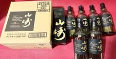 希少品⭐︎山崎18年　空瓶　空箱セット　正規6本用段ボールのサムネイル