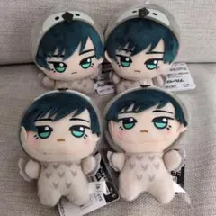 ブルーロック ちびぐるみ アニマル着ぐるみver. 糸師凛 4体セット