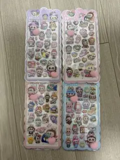 キャラクター　お尻シール4点セット