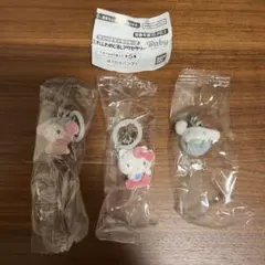 サンリオキャラクターズ ふわふわめじるしアクセサリー 3種