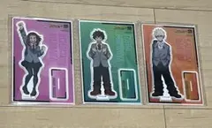 僕のヒーローアカデミア　くら寿司アクリルスタンド 3点セット