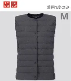 【着用1度のみ】UNIQLO ユニクロ　ウルトラライトダウンコンパクトベスト　M