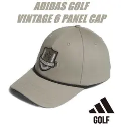 57～60㎝ アディダス ゴルフ ヴィンテージ 6 パネル キャップ