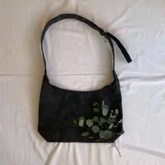 polkapolkaポルカポルカ　ソフトラウンドショルダーバッグ　ライトグレー