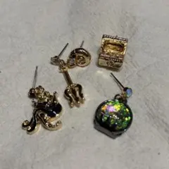 ディズニーシー　アリエル ピアス　5点セット