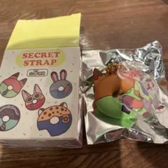 ディズニーストア　ズートピア　ニック　シークレットストラップ