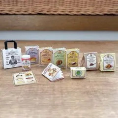 ミニチュア 製菓セット ケーキミックス 小麦粉 砂糖 ゼラチン レシピ本