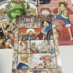 ONE PIECE 下敷き　レトロ