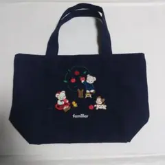 familiar ネイビー トートバッグのサムネイル