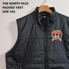 《刺繍ロゴ》THE NORTH FACEノースフェイス中綿ベスト企業ロゴ