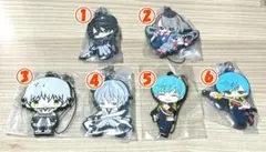 [バラ売り可] 刀剣乱舞 ラバーストラップ 6点セット
