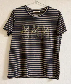 didizizi 　ディディジジ　3匹のワニボーダーTシャツのサムネイル