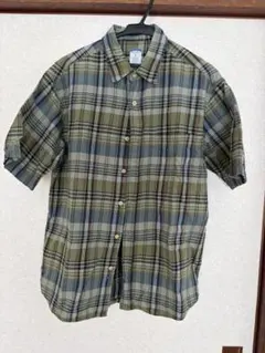 OLD NAVY チェック柄 半袖シャツ コットン100% Mサイズのサムネイル