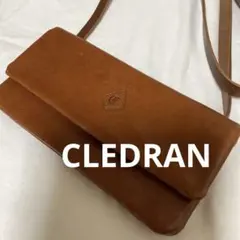 CLEDRAN レザーショルダーバッグ