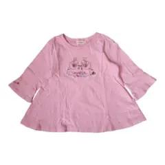 KNIT PLANNER ニットプランナー 七分丈袖カットソー ピンク 110