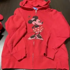 東京ディズニーリゾート ミニー ジップアップパーカー M