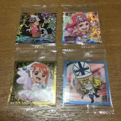 ワンピース　ウエハース　シール　4枚セット