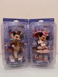 【未開封品】【ディズニー フィギュア】 【希少】 ミッキー＆ミニー2体セット