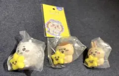 新品 星といっしょライトちいかわ くりまんじゅう うさぎ3個シーサーシール1個