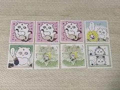 8枚セット　あのこ　シール　ちいかわ