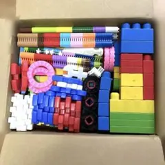 多色 プラスチック ブロックセット