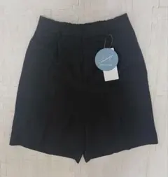 【新品未使用】Discoat ブラック　ハーフパンツ