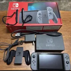 Nintendo Switch 本体 グレー 付属品完備
