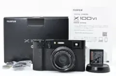 ほぼ新品 おまけ多数 FUJIFILM X100VI ブラック 日本国内版 日英 