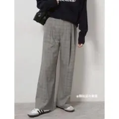 美品 JOURNAL STANDARD l'essage チェック パンツ