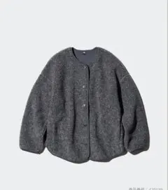 24年版 UNIQLO ユニクロ ボアフリースリラックスカーディガン