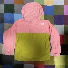 ノースフェイス ナイロン マウンテンパーカー キッズ 130cm ピンク