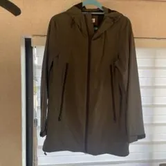 PLST フード付き マウンテンパーカー オリーブ