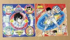 聖闘士星矢　週刊少年ジャンプ　水ステッカー　2枚組　状態良好　激レア