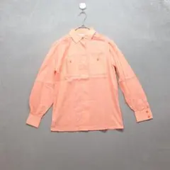 Christian Dior A1845 長袖 ブラウス M オレンジ - メルカリ