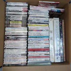 多様なアーティストのCD約114枚セット+ＤＶＤ4本まとめ売り