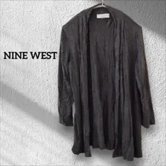 ✨１点限り✨NINE WEST グレー カーディガン カットソー トップス【Ｓ】のサムネイル