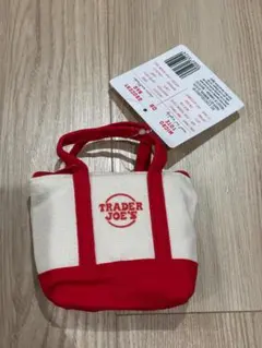 トレーダージョーズ マイクロミニトート レッド 赤 TRADER JOE'S
