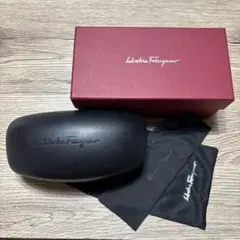 Salvatore Ferragamo サングラスケース 外箱+ケース+巾着のサムネイル