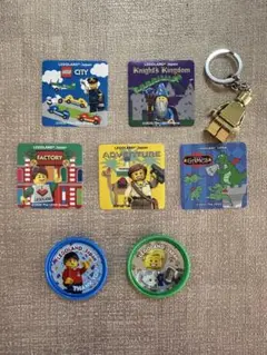 レゴランド グッズ まとめ売り シール バッジ キーホルダー LEGO