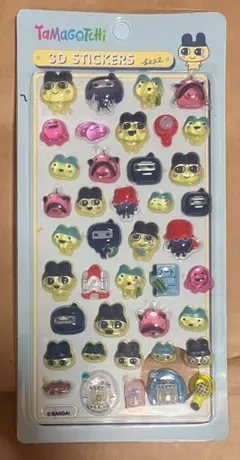 本日限定 たまごっち 3Dステッカー ぷっくりシール 立体シール