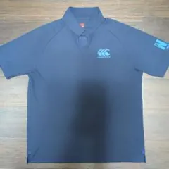 カンタベリー canterbury ラガーシャツ スキッパーシャツ ネイビー 紺のサムネイル