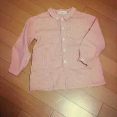 ファミリア110チェックシャツ