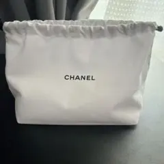CHANEL 巾着ポーチ ホワイトのサムネイル