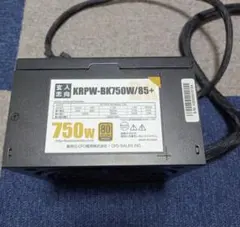 玄人志向 電源ユニット 750W 80PLUS BRONZE プラグイン 未使用