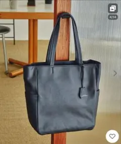 【tapioca様専用】グリーンレーベルリラクシング/トートバッグ/黒ブラックのサムネイル
