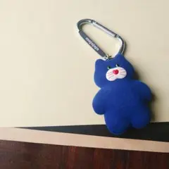 【ガチャ】mojojojo フィギュアマスコットvol.1 ねこ 青 ミニチュア