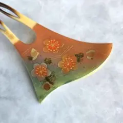 鼈甲カラー　かんざし　簪　桜　寿舟　914　髪飾り　櫛　和装　浴衣　着物