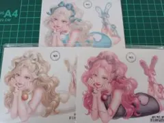 プク様 ステッカー3セット