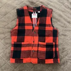 Levi’s リーバイス バッファローチェック ウールベスト L スリムフィット