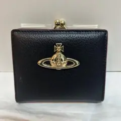 【美品】Vivienne Westwood オーブロゴ　折りたたみ財布